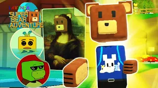 Super Bear Adventure Обновление Где спрятаны секретные Стикеры! Смешные стикеры Супер Беар Адвенчер!