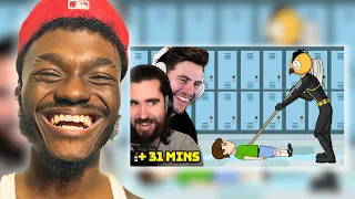 Best of Vanoss Crew Animations Nogla & Terroriser REACT!