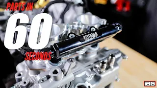 Parts In 60 Sec - Jim explains the IAG V3 Fuel Rails | IAG Performance