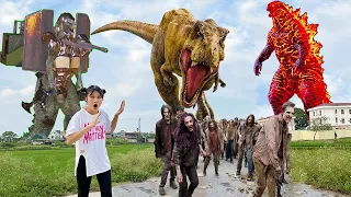 Khủng long bạo chúa đại chiến Godzilla ngoài đời thật p-104- Dinosaur-Godzilla In Real Life