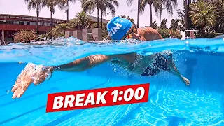 How to Break 1 Minute in the 100 Freestyle