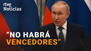 CRISIS UCRANIA: PUTIN presume de PODER NUCLEAR ante un MACRON que intenta rebajar la tensión I RTVE