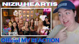 FIRST TIME REACTION to NiziU "HEARTRIS" M/V