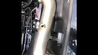 2017 Honda Civic si PRL 3” catless downpipe install