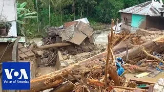 At least 22 dead in Indonesia floods and landslides