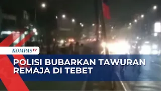 Tawuran Dua Kelompok Remaja di Tebet Saling Serang Pakai Batu Hingga Petasan!