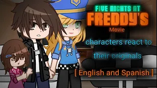 ✧ | Fnaf movie characters react to their Originals!! | ✧ ( Gacha )