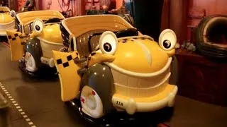 Roger Rabbit's Car Toon Spin (Full Ride : HD POV) - Disneyland CA