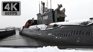 Juliett class submarine short tour (Peenemünde U-boot Museum U461, Germany)