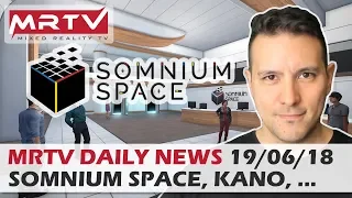 DAILY NEWS #12:  Somnium Space Crowdfunding, Kona VR, Owlchemy Labs New CEO, Sharepoint Spaces