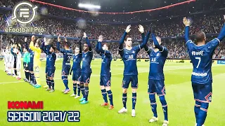 PSG vs Olympique Lyon | PES 2021 Gameplay