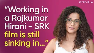 Taapsee Pannu interview on Dunki's Box Office, working with Shah Rukh Khan, career goals & more...