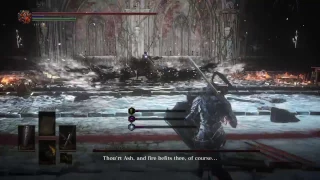 Father Ariandel and Friede (success dialogue)