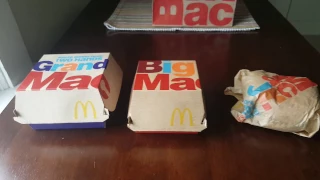 Comparing McDonald's Grand Mac, Big Mac and Mac Jr.