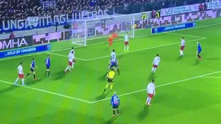 Mario Pasalic goal scored in Atalanta - AS Roma 2-1 recorded by DRI