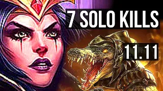 LEBLANC vs RENEKTON (MID) | Rank 3 LeBlanc, 7 solo kills, 18/4/15 | JP Grandmaster | v11.11