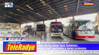 Mga pasahero sa mga terminal ng bus na papasok at palabas ng Metro Manila dumarami na | 21 Dec 2022