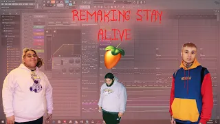 How Mikey The Magician made the beat for "Stay Alive" by Fat Nick and Bexey in FL STUDIO 20 on mac