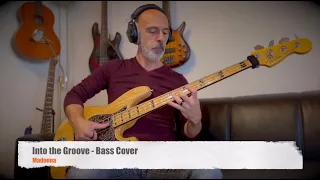 Into the groove - Madonna - Bass Cover - Double Thumbing