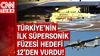 Havadan karaya süpersonik füze! ROKETSAN geliştirdi, AKINCI TİHA ile hedef 12'den vuruldu!