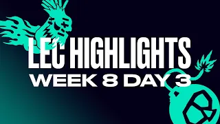 Full Day Highlights | W8D3 | 2022 LEC Spring
