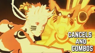 Naruto (Bijuu Cloak Mode) Cancels and Combos - Naruto Ultimate Ninja Storm 4