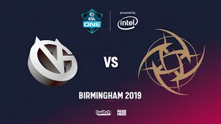 Vici Gaming vs NiP, ESL One Birmingham, bo2, game 1 [Eiritel & Lost]
