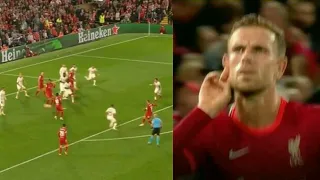 Jordan Henderson stunning goal vs AC Milan