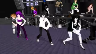 [MMD]《Creepypasta》~ gangnam style  【+DL Motion】