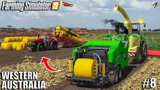 I USED Krone BIG X to turn 2.000.000L Maize into Silage | Farming Simulator 19 Timelapse | #8