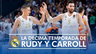 🔝✨ ¡La 10ª temporada de Rudy y Carroll con el Real Madrid de Baloncesto!