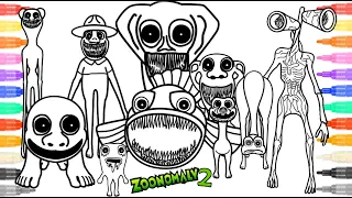 Zoonomaly Coloring Pages New / How to color All Monsters and Bosses from Zoonomaly 2 / NCS