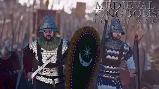 BYZANTIUM AND JERUSALEM UNITE! - 1212 AD Total War Medieval Kingdoms Multiplayer Siege