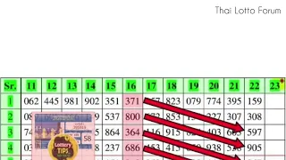 Thai Lotto Tass and Touch Vip New Chart 16-6-2022 || Thai Lotto Results Today