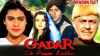 GADAR - Sunny Deol | Ameesha Patel | Kajol | Gadar 2001 Bollywood Movie Unknown & Interesting Fact