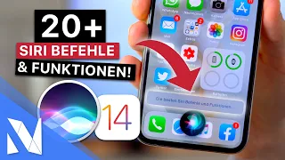 Diese 20+ Siri Befehle & Funktionen MUSST du kennen! (iOS 14) | Nils-Hendrik Welk