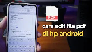 Cara Mudah Edit File PDF di HP Android