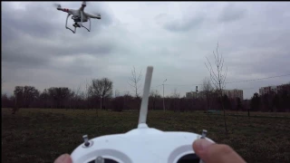 Эксплуатация Dji Phantom 3 Standard. Первый полет. Что нужно знать.