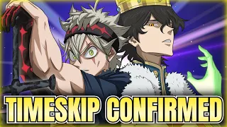 Black Clover Confirmed NEW TIMESKIP | Asta & Yuno CAPTAINS and Wizard King CANDIDATES