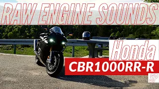 RAW Engine Sounds : 2021 Honda CBR1000RR-R SP Fireblade + Akrapovic Exhaust Soundcheck