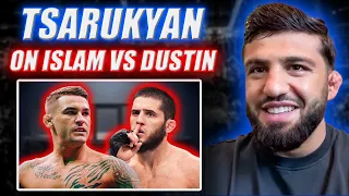 Arman Tsarukyan Predicts Islam Makhachev vs Dustin Poirier