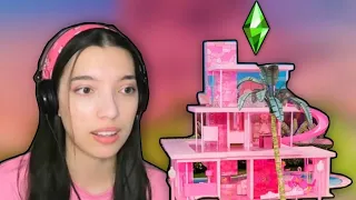 Trying to recreate the Barbie Dreamhouse in The Sims 4