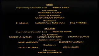 Aladdin (1992) End Credits