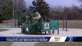 'Could've just been so much worse': NHS cites owner after dog bites two children