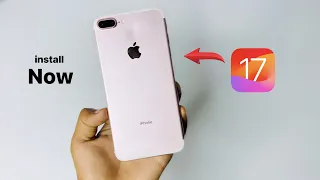 How to get ios 17 in iPhone 7plus😍