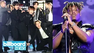 BTS' Sweet Moment With Ariana Grande, Juice WRLD's Family Speaks Out & More! | Billboard News