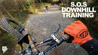 DOWNHILL BIKE SOS TRAINING - NEW TRACKS AT DYFI ARE FIRE!