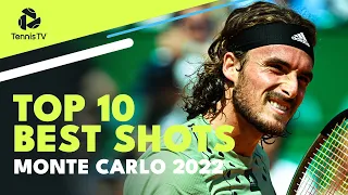 Top 10 Best Shots And Rallies | Monte Carlo 2022