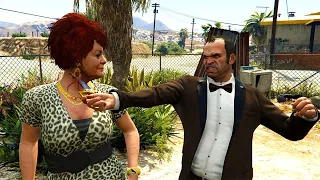 Trevor Kills Mrs Philips - GTA 5