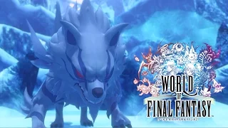 World of Final Fantasy - Boss: Grandfenrir and White Nakks